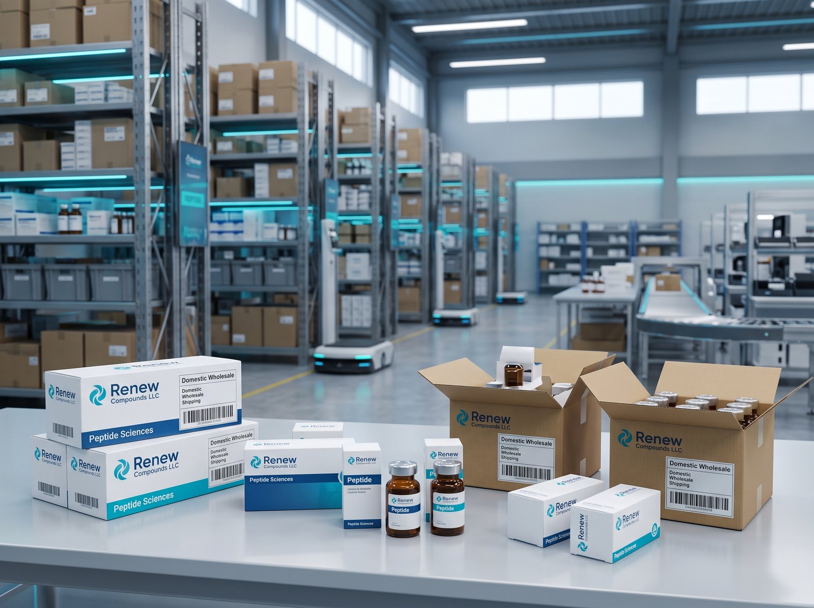Third-party verification laboratory and warehouse