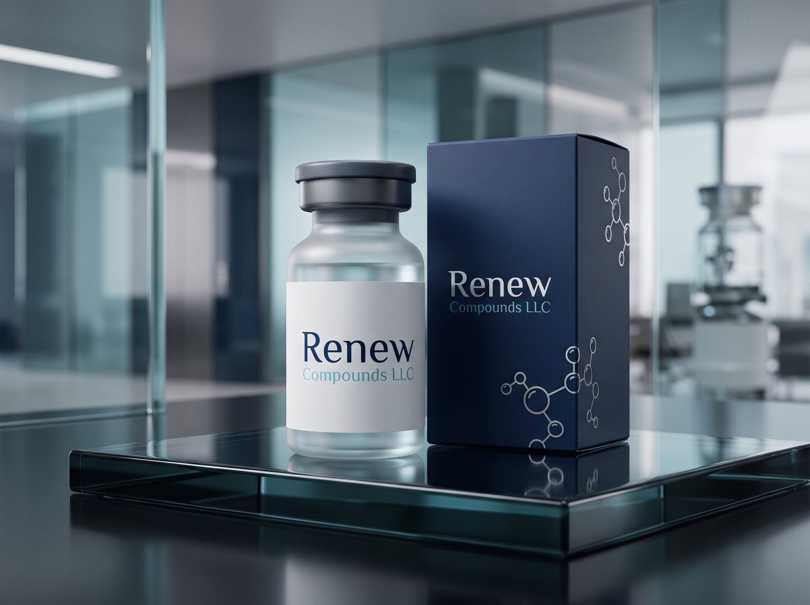 Renew Compounds wholesale research product packaging